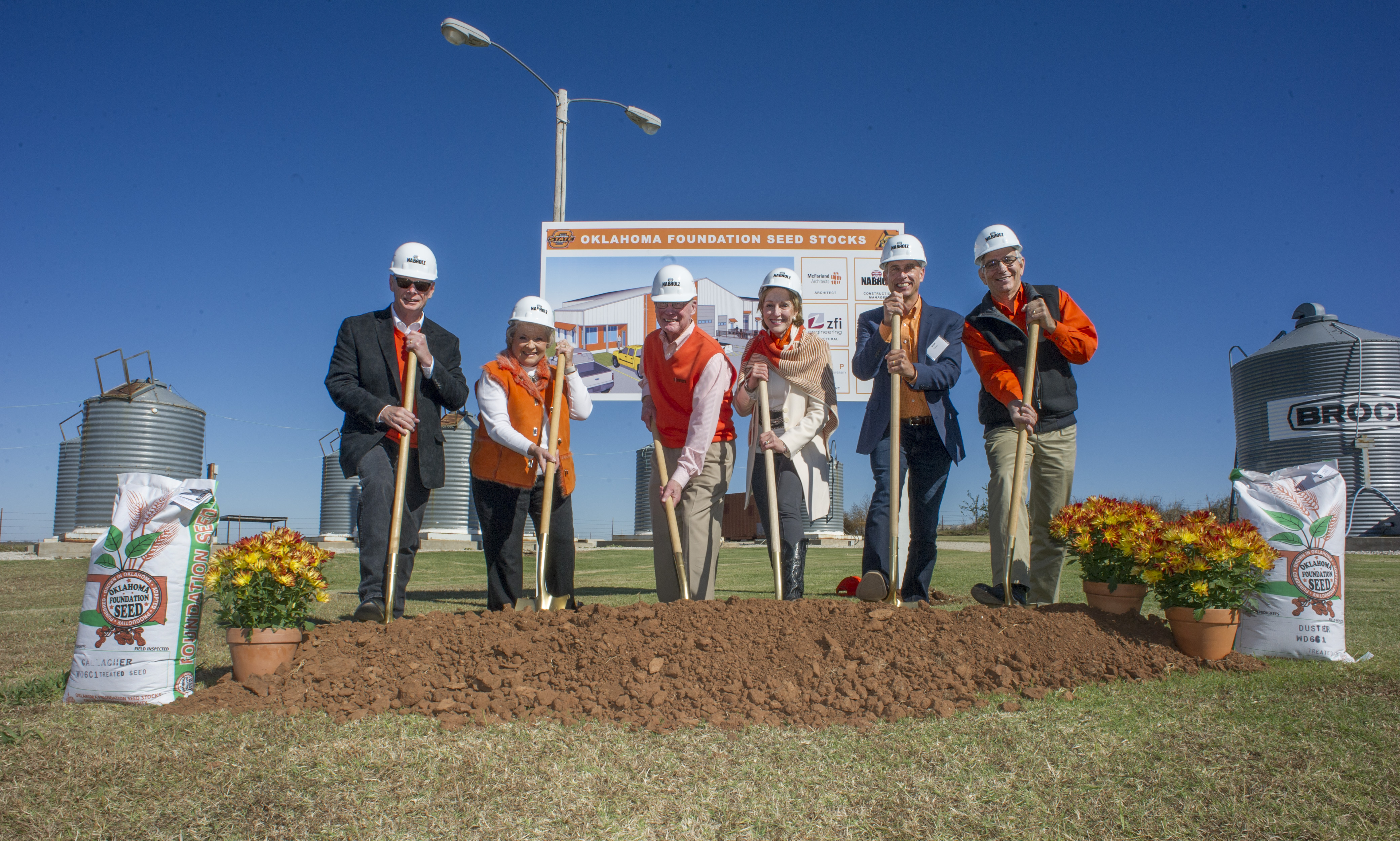 OSU Groundbreaking Continues 'Guarantee' of Providing Farmer Access to Improved Crop Varieties