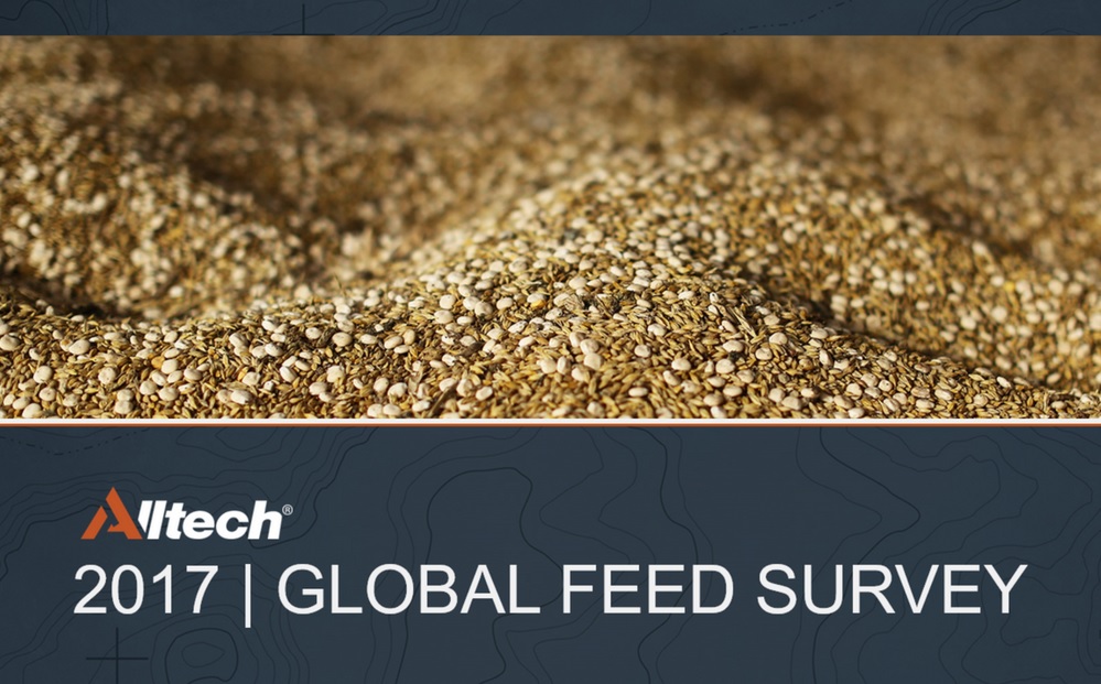 World Feed Production Exceeds 1 Billion Metric Tons According to 2017 Alltech Global Feed Survey