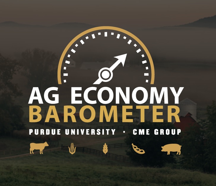 CME's Latest Ag Economy Barometer Showing  Producers' Economic Sentiment Soars Post-Election