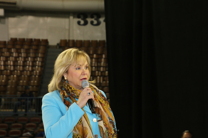 Governor Mary Fallin Visits the 2017 OYE- Calling It 