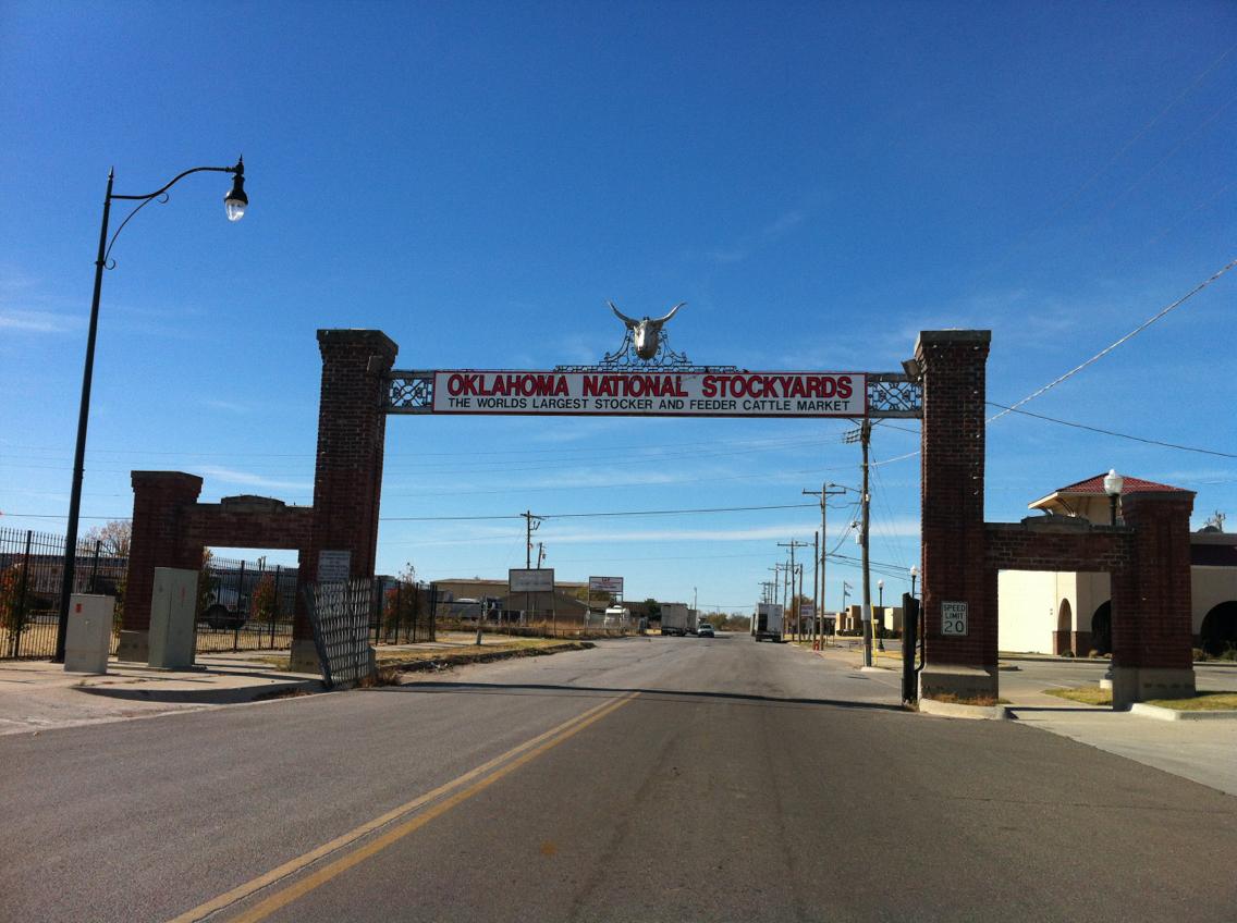 Oklahoma National Stockyards - Oklahoma City - Close