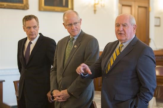 House Ag Committee Leadership Hosts Roundtable with Sec. Perdue and Amb. Lighthizer on Trade