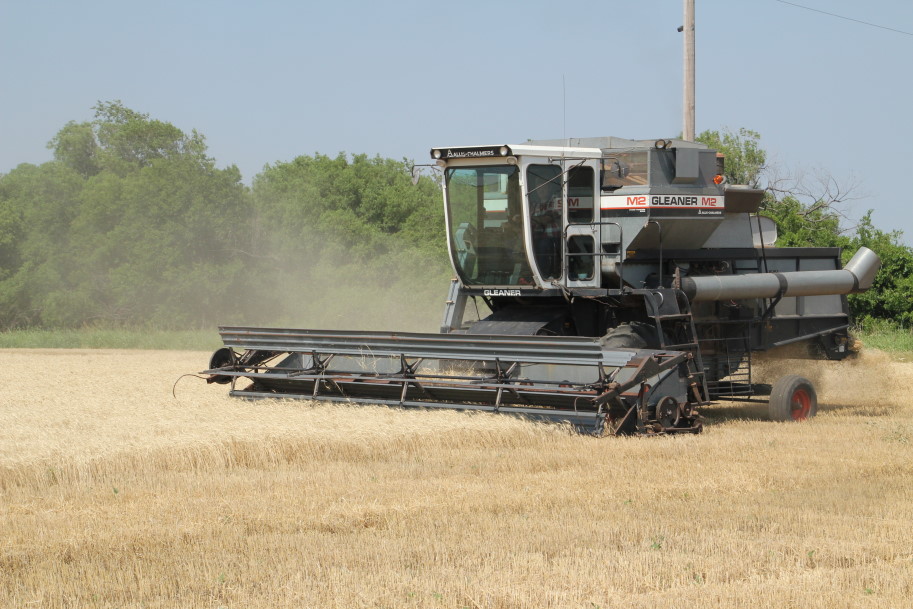 OK Wheat Commission Reports First Wheat Harvest Activity of the Season Underway in Panhandle