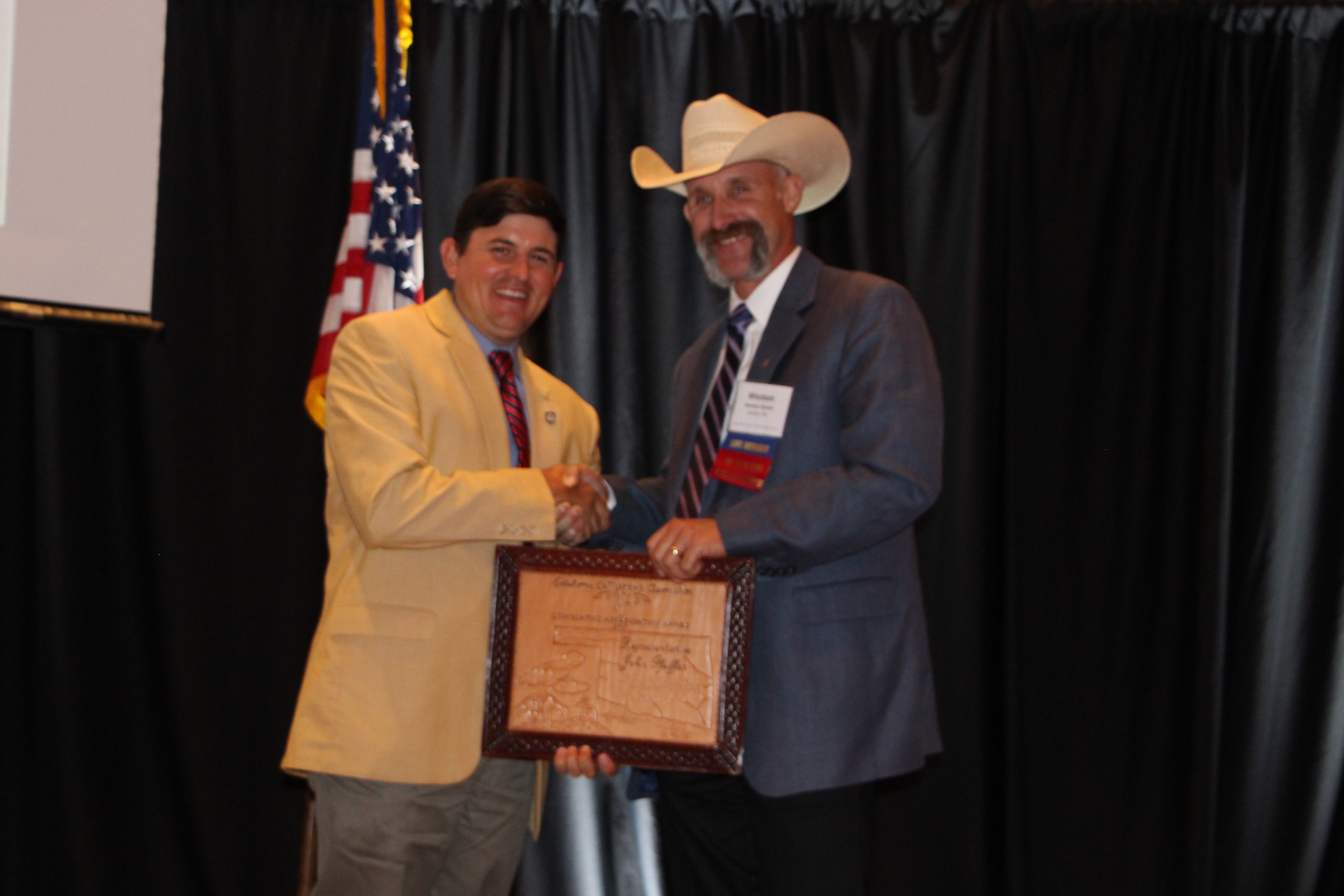 Rep. John Pfieffer Honored with Legislative Appreciation Award at Oklahoma Cattlemen's Convention