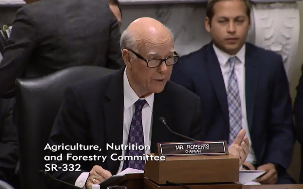 Senate Ag Chair Roberts Hears Ideas for Improving Farm Bill Rural Development, Energy Programs