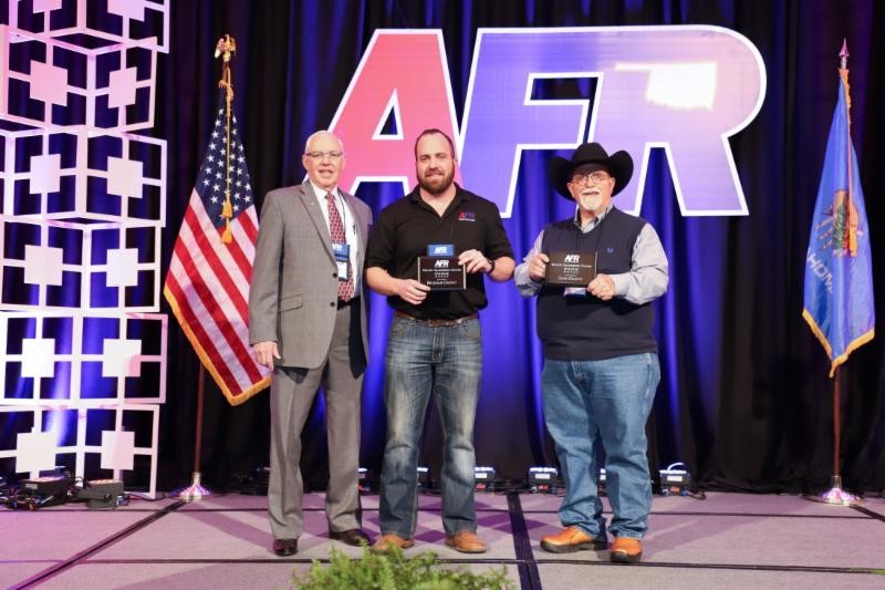 Love, Beckham County AFR Organizations Receive Coveted AFR 5 Star Award During Convention