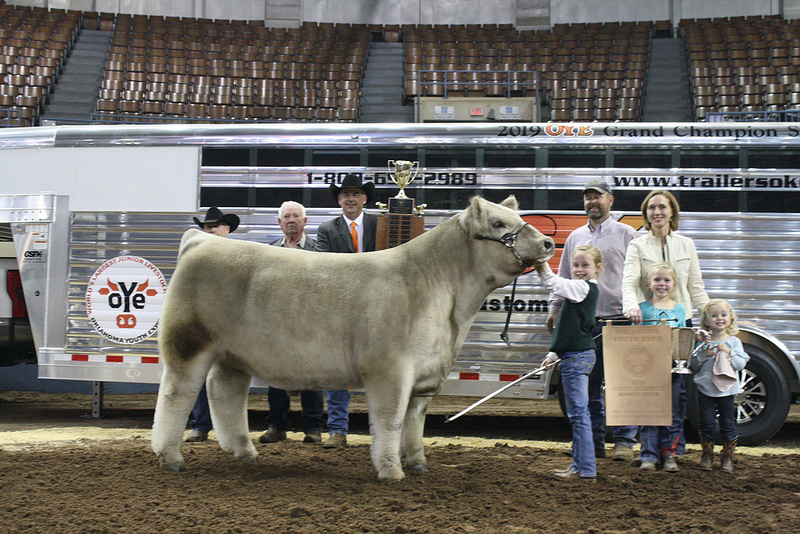 Cierra Collins of Tillman County 4-H Wins Grand Champion Steer Honors at OYE- Here is Sale of Champions PDF