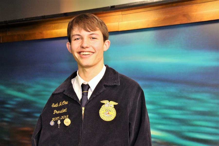 Meet Your 2019 Central Area Star in Agricultural Placement, Seth McCaa of Elmore City - Pernell FFA
