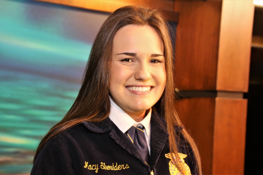 Meet Your 2019 Northeast Area Star in Agribusiness, Macy Shoulders of the Sperry FFA Chapter