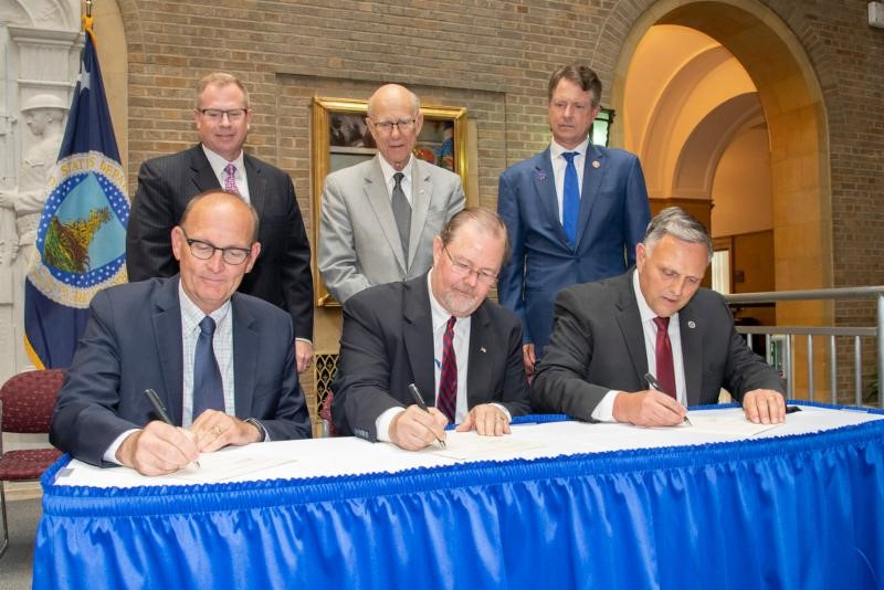 Signing Ceremony Sets Terms of NBAF Transfer From Homeland Security to USDA