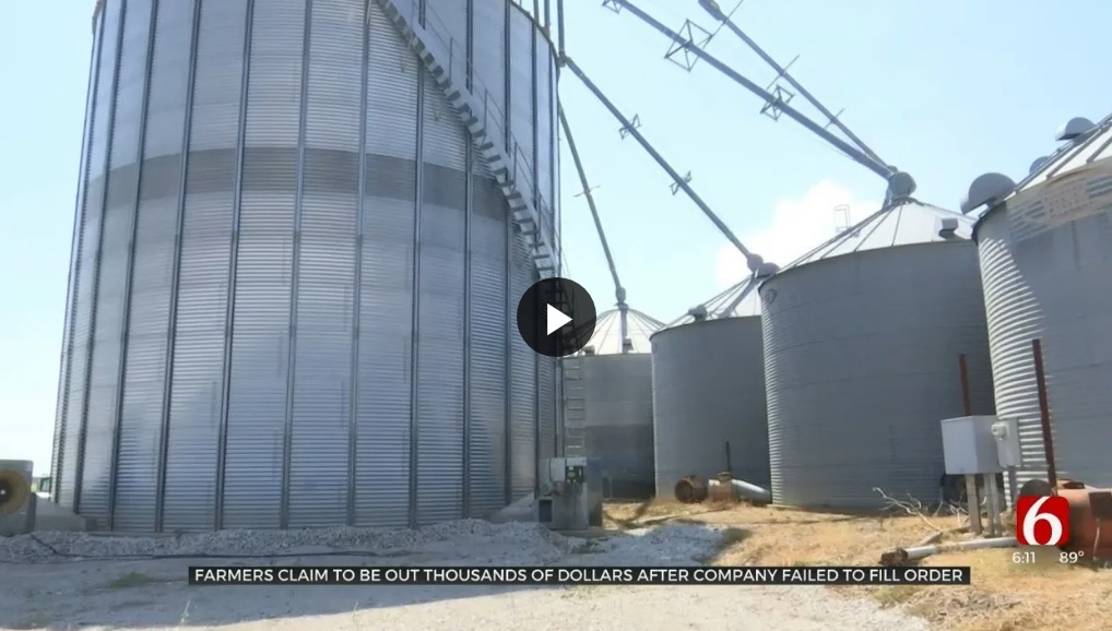 Oklahoma Farmers Out Thousands, Defrauded By Alva Grain Bin Sales Rep