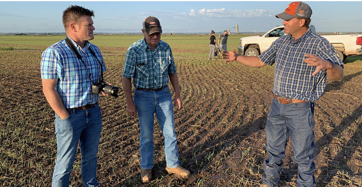 U.S. Wheat  Video Team Records the Hope of Winter Wheat Seeding in Oklahoma with Michael Peters
