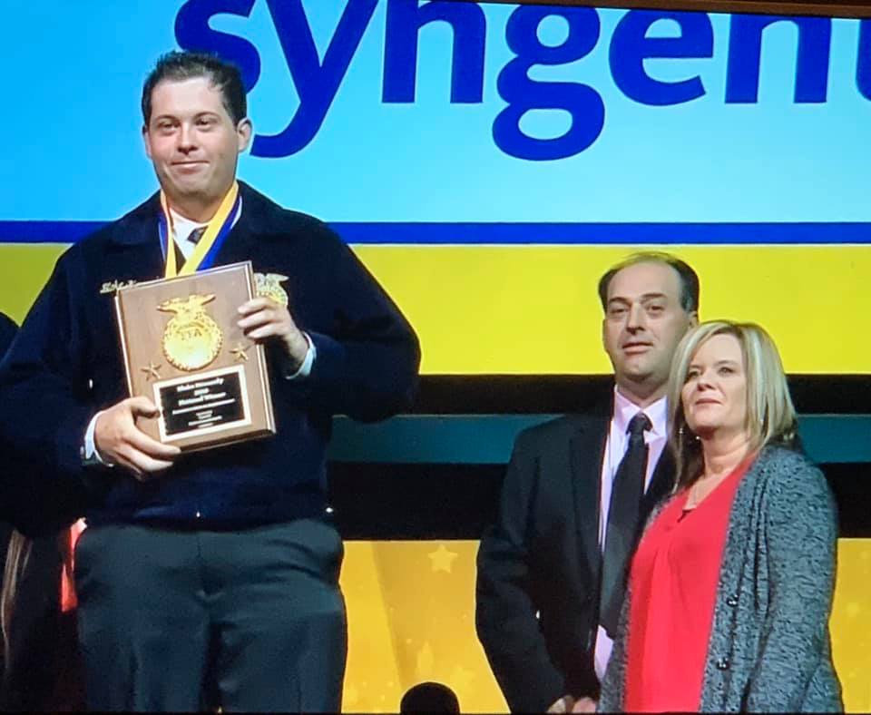 Your 2019 American Star in Agribusiness- Blake Kennedy of the Tecumseh FFA Chapter
