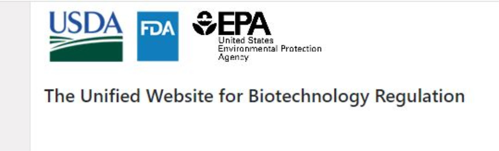 USDA, FDA, EPA Launch Website for Biotechnology Regulation