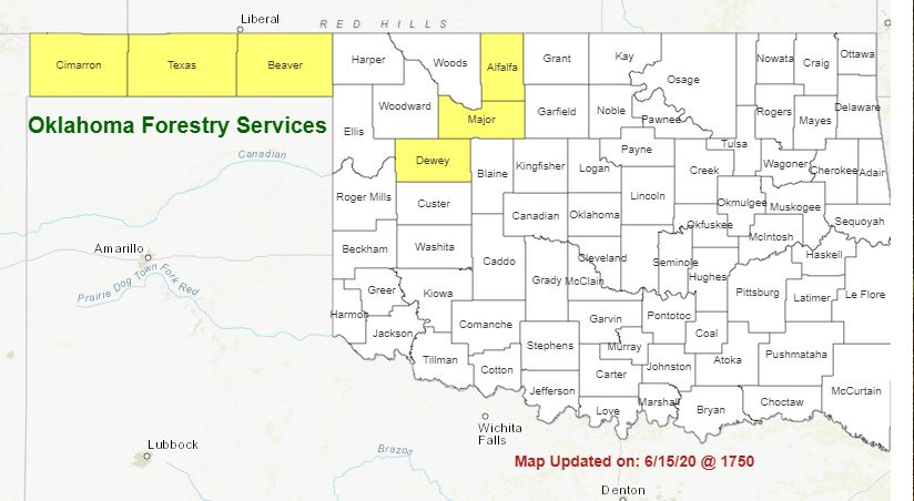 Latest Fire Situation Report Shows Fire Danger Concerns Across the State 
