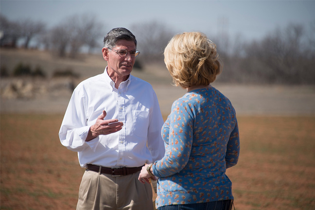 OSU's Kim Anderson Talks with SUNUP about What he is Hearing about the Oklahoma Wheat Harvest 