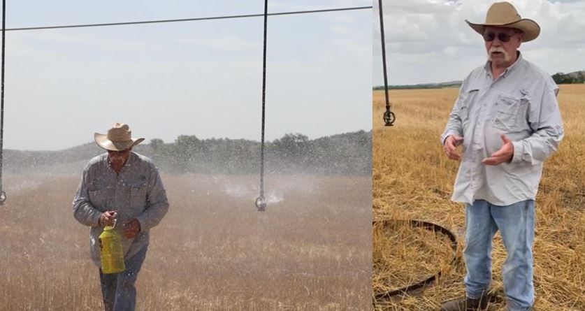 �Infiltration Test Clearly Shows Benefits of Good Soil Health Management�