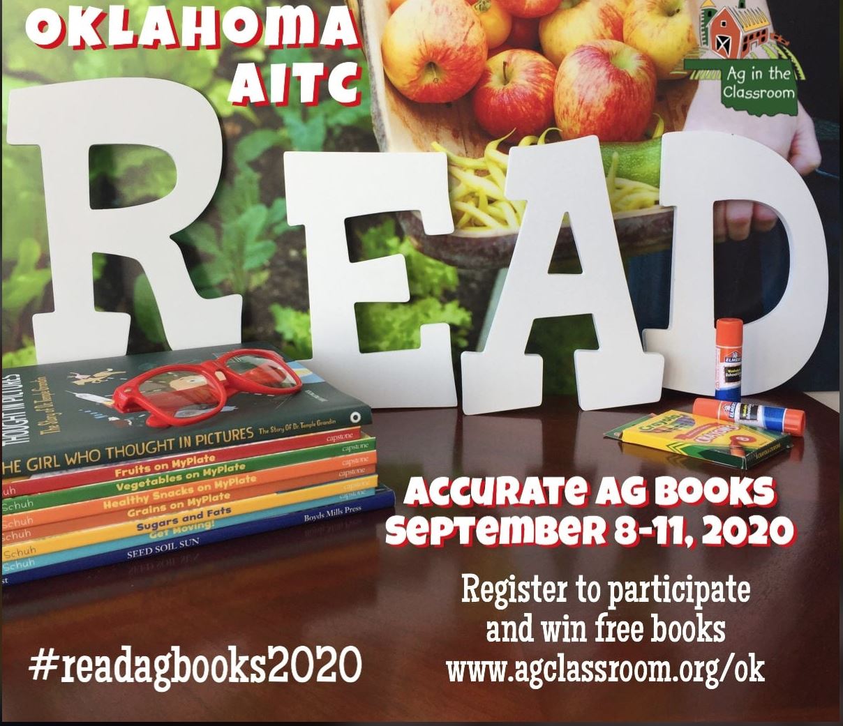 Ag in the Classroom--Read An Accurate Ag Book Week - Sept. 8th-11th
