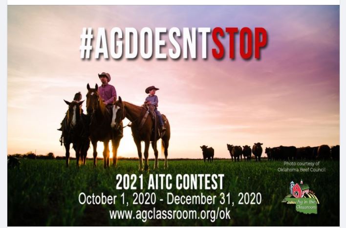 The 2021 Ag in the Classroom Contest is Now Open