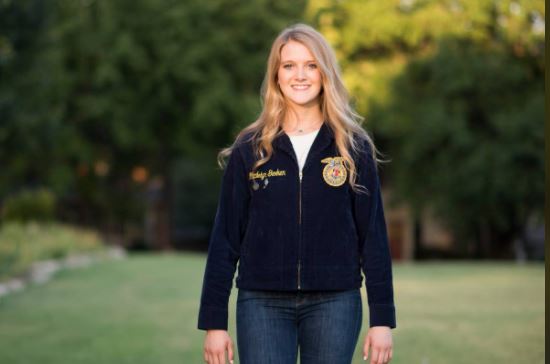 Kingfisher Native, Madelyn Gerken vies for National FFA Office