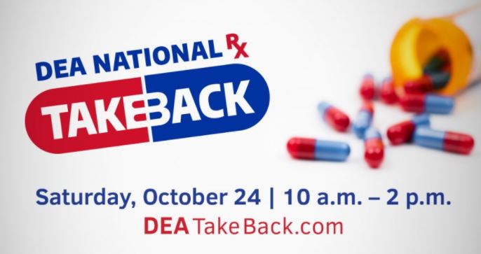 Farm Bureau Reminder--National Prescription Drug Take Back Day is Saturday, Oct. 24