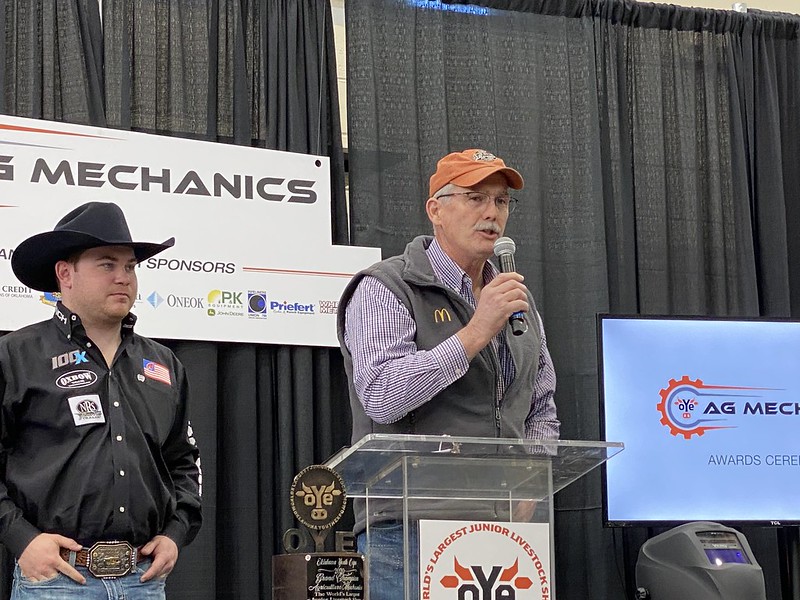 Former FFA Advisor Jerry Renshaw Offers Career Ideas in the Ag Mechanics Arena