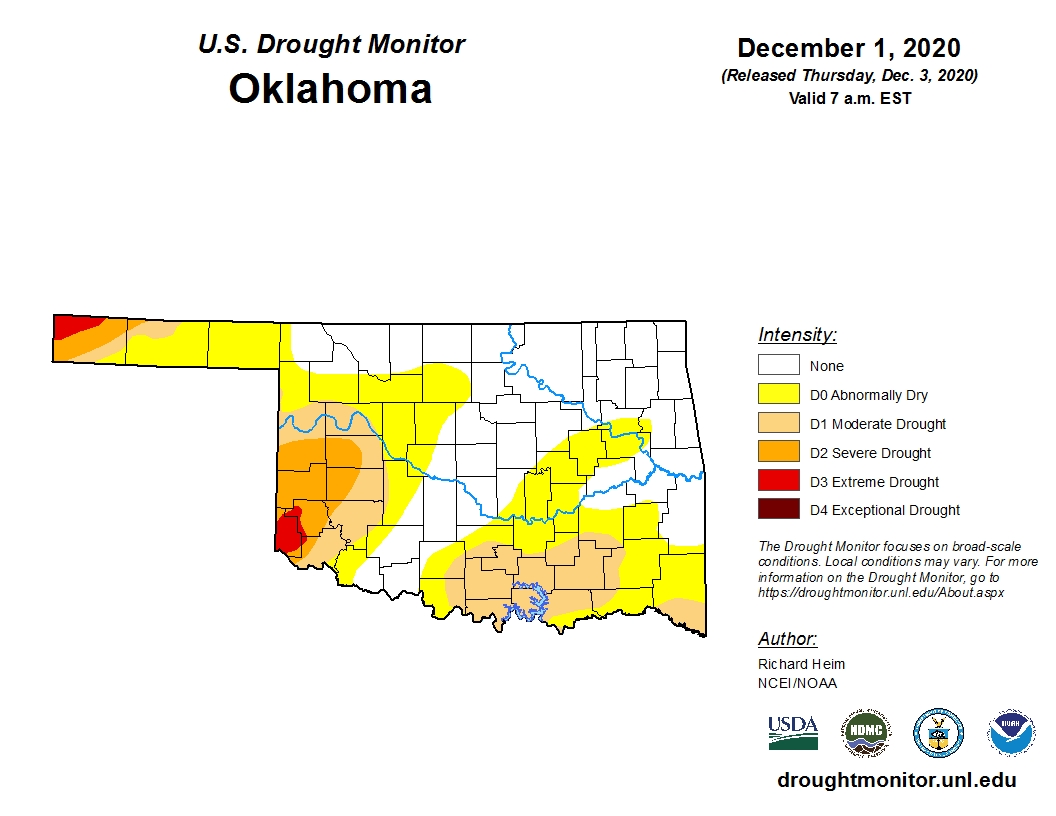 Drought Maps Show Some Improvement As Several Storms Moved Across The Country This Past Week 
