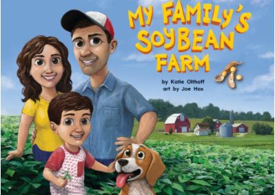 New Book Helps Kids Connect with Soybean Farms