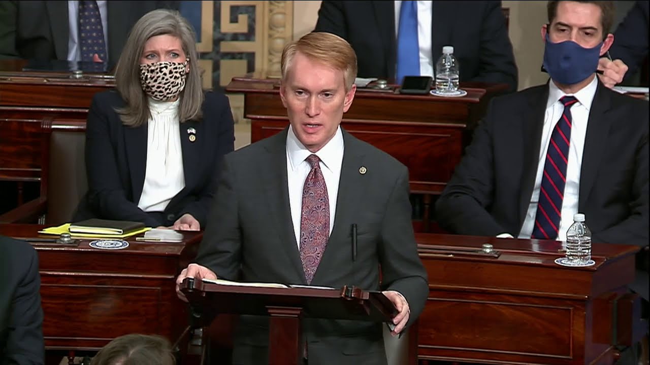 Senator James Lankford Weighs in on January 6th at the US Capitol