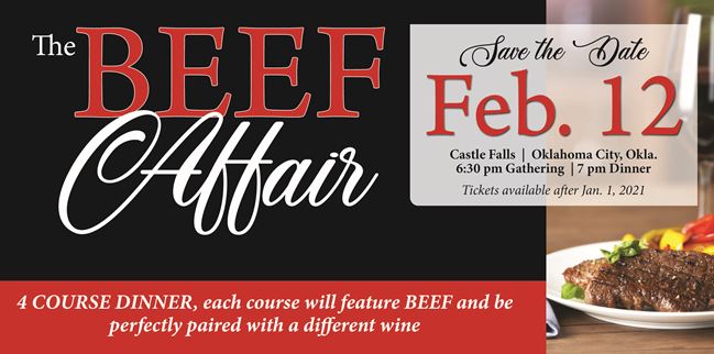 OCA Beef Affair Tickets Now Available for Feb 12th Dinner 