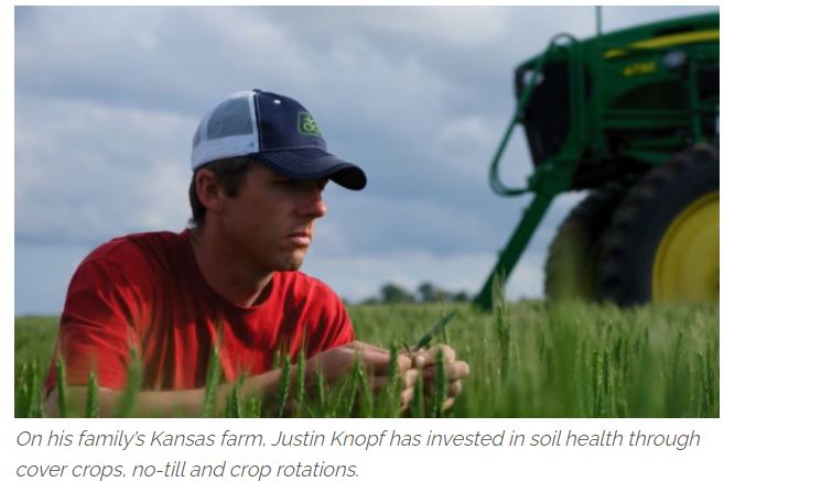 Technology, Innovative Farming Practices Advance Wheat Farm Sustainability