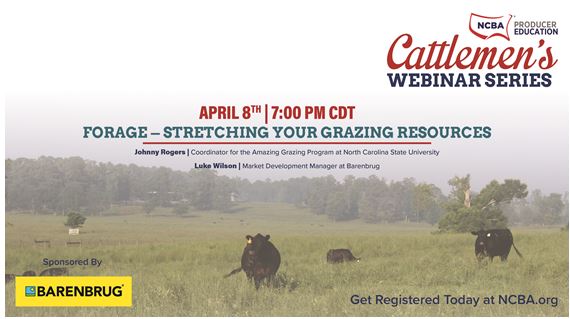 NCBA Webinar--Stretching Your Grazing Resources--Register Now 