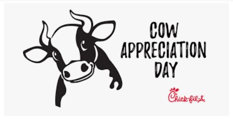 Today is Cow Appreciation Day! 