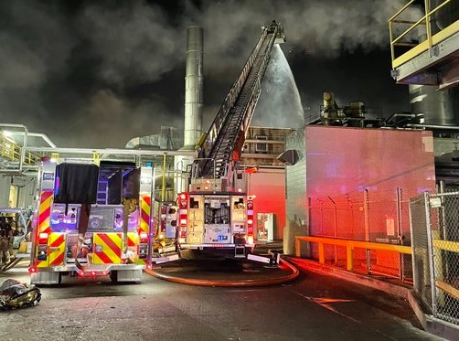 Fire at the JBS Beef Plant Suspends Processing