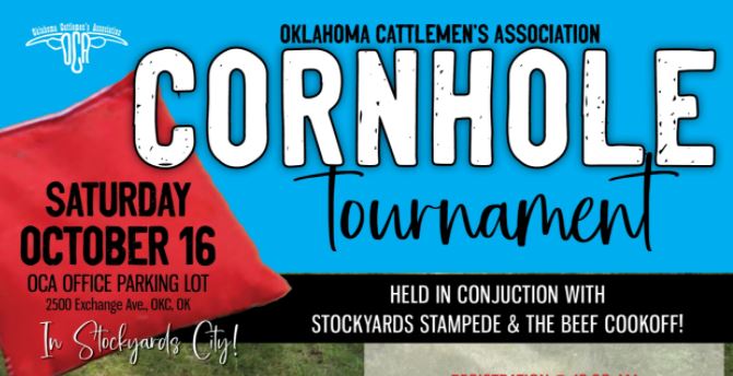 Get Signed up for Inaugural OK BEEF PAC Cornhole Tournament