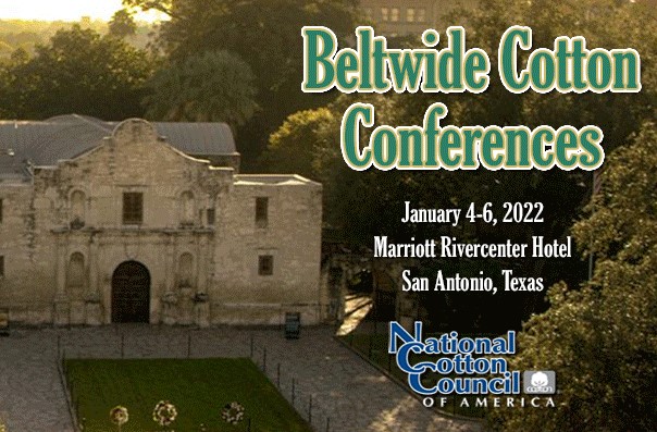 Mark Your Calendars for the 2022 Beltwide Cotton Conference in January