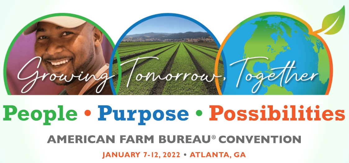 Register Now to Attend the 2022 American Farm Bureau Convention in January