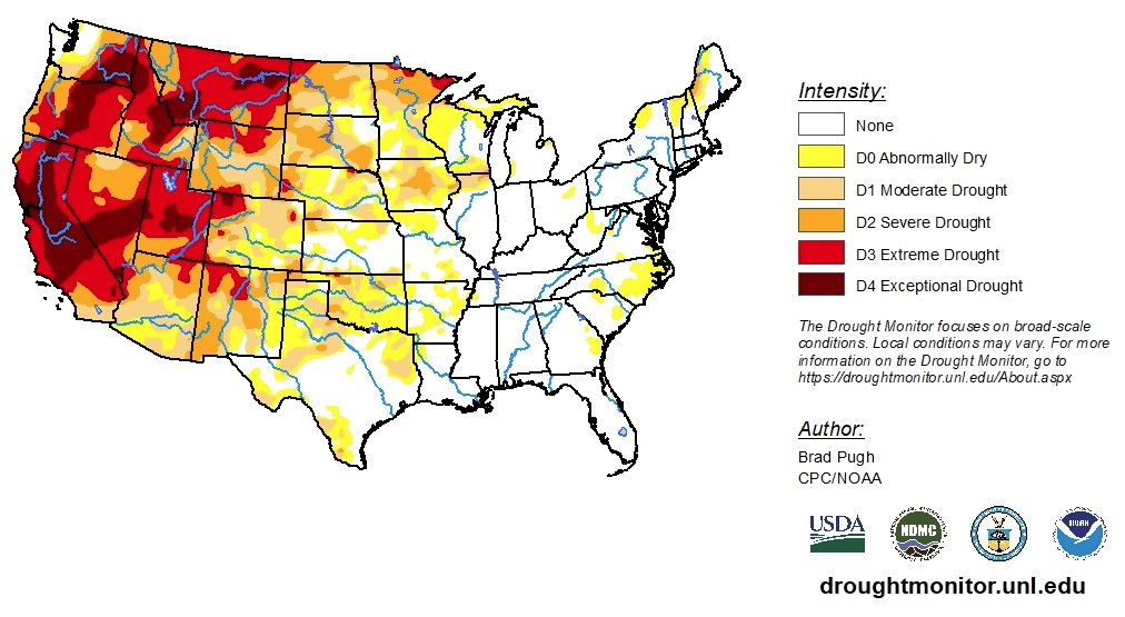 Latest Drought Monitor Report Shows Drought Conditions Improve in Eastern Oklahoma