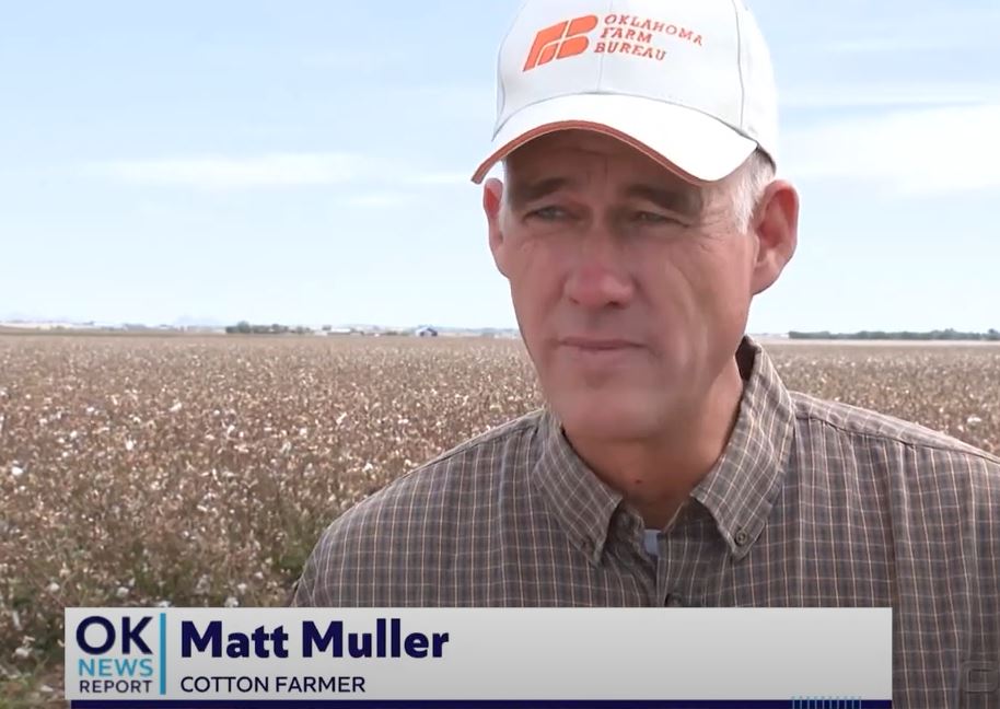OKFB members share highlights of cotton harvest with OETA