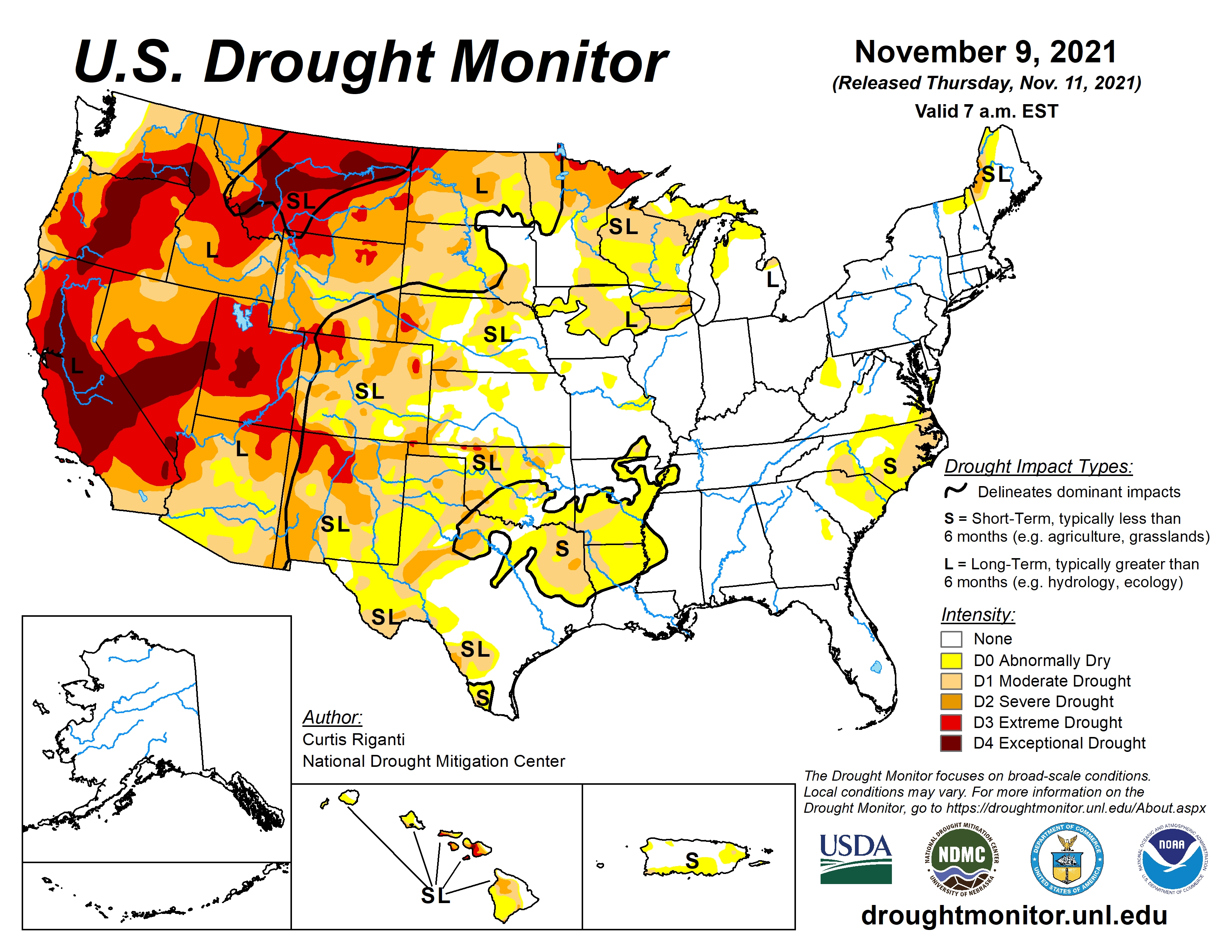 Oklahoma's Drought Monitor Readings Improve Marginally in Latest Weekly Report