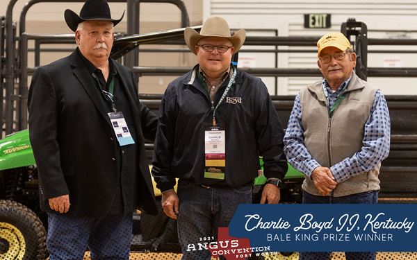 Three Attendees took Home Grand prizes from the 2021 Angus Convention. 