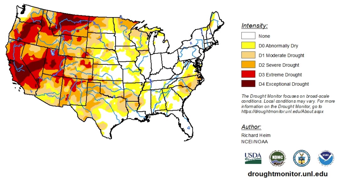 Drought Monitor Report Shows La Niña Winter Effects are Already Present