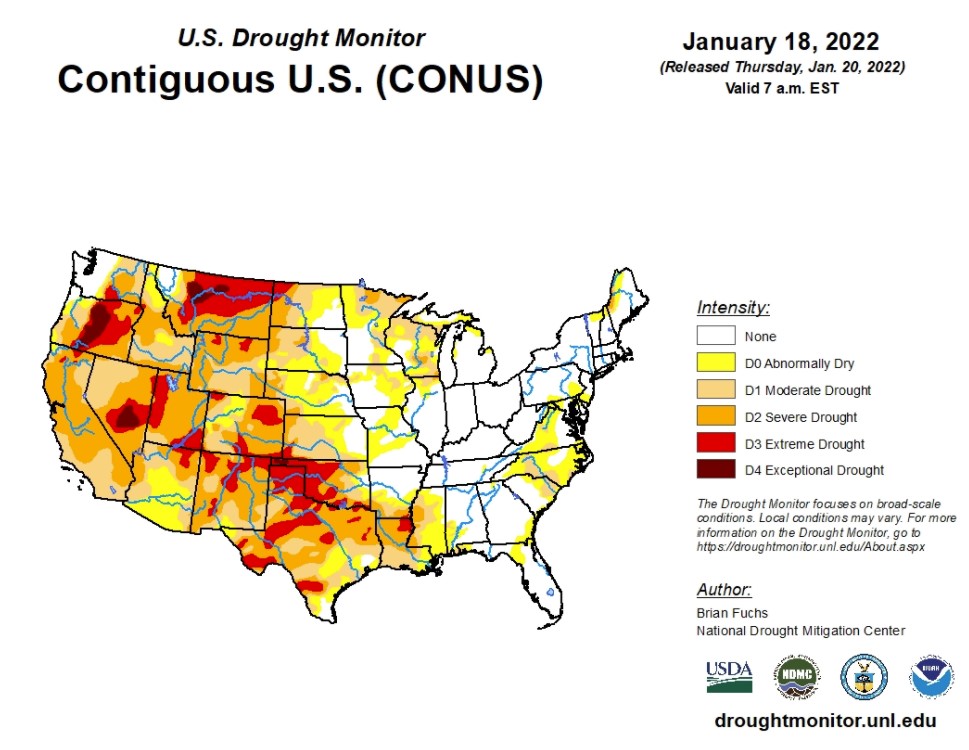 Five Facts About the United States Drought Monitor