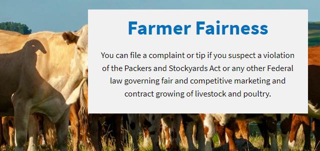 USDA, DOJ Launch Online Tool Allowing Farmers, Ranchers to Report Anticompetitive Practices