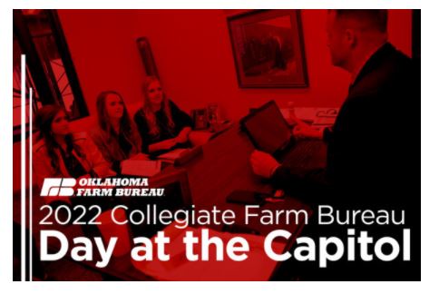 Collegiate Farm Bureau Day at the Capitol set for March 24