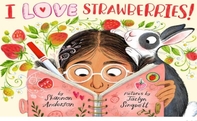 New I LOVE Strawberries Book, Fresh from Feeding Minds Press