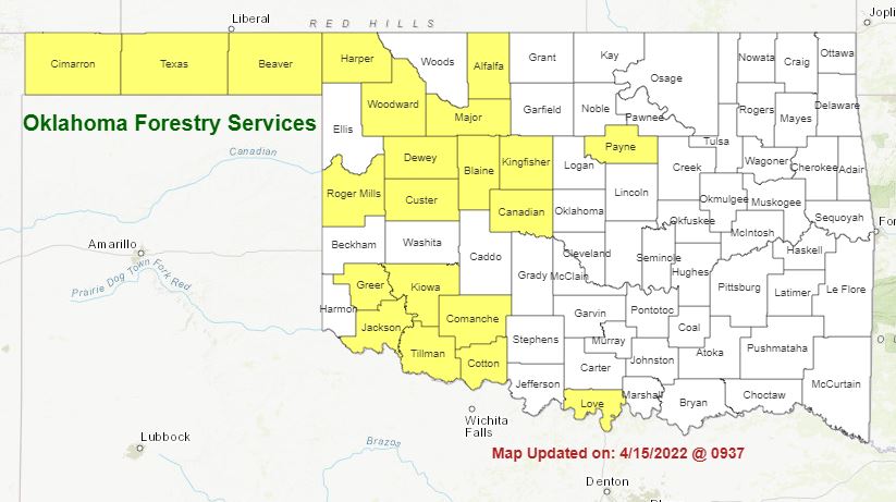Latest Fire Situation Report Shows Elevated to near-critical fire weather is Expected to return Midweek