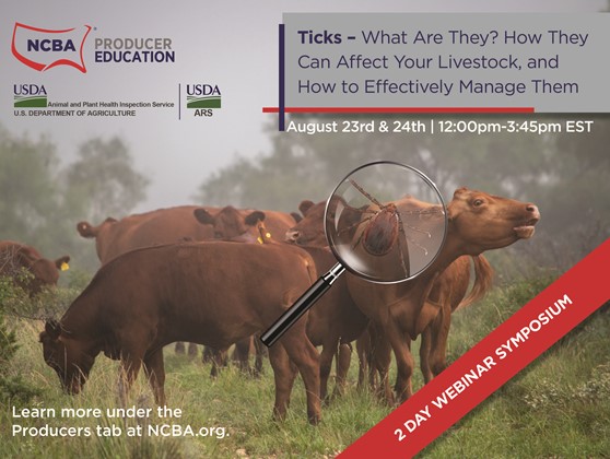 NCBA Webinar: Register for the Virtual Two-Day Tick Symposium
