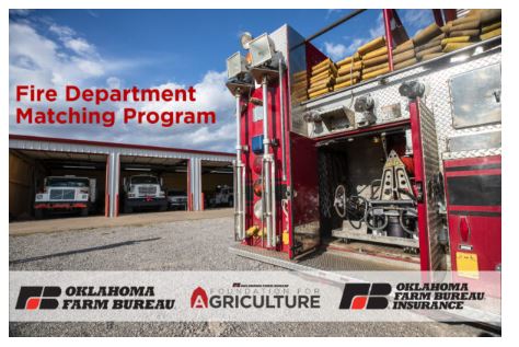 Participate in OKFB Fire Department Matching Program