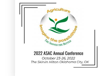 American Society of Agricultural Consultants Annual Conference Coming up October 23-25 in OKC